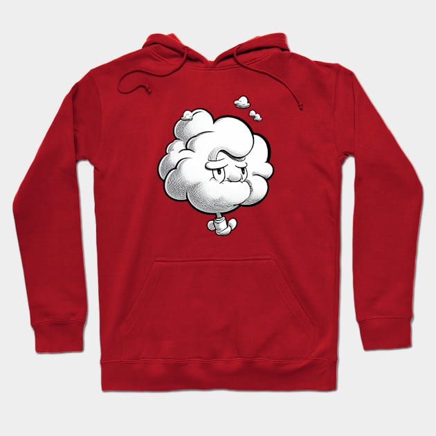 Propeller fluffy cloud Hoodie by stkUA